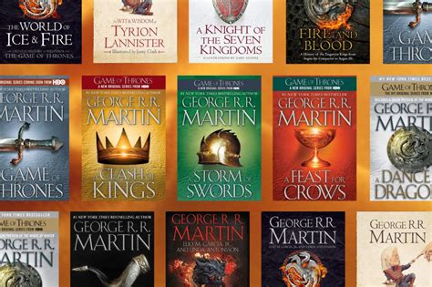 how many george rr martin books are there and how does the structure of his books impact their popularity?