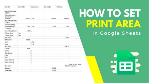 how to set print area in sheets and why understanding different print options can enhance your productivity