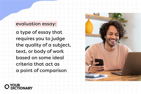 what is an evaluative essay